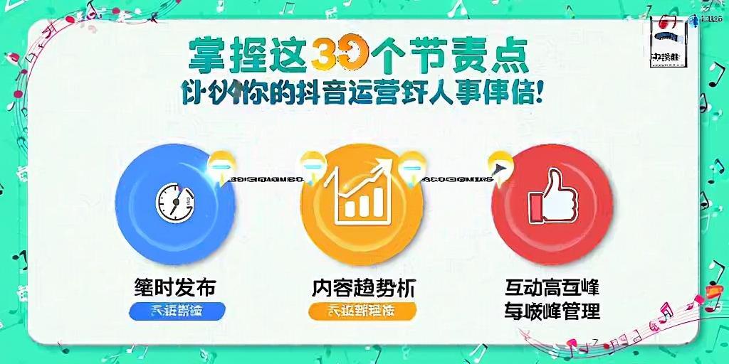 详细阅读:掌握这3个节奏点,让你的抖音运营事半功倍! 掌握这3个节奏点,让你的抖音运营事半功倍!