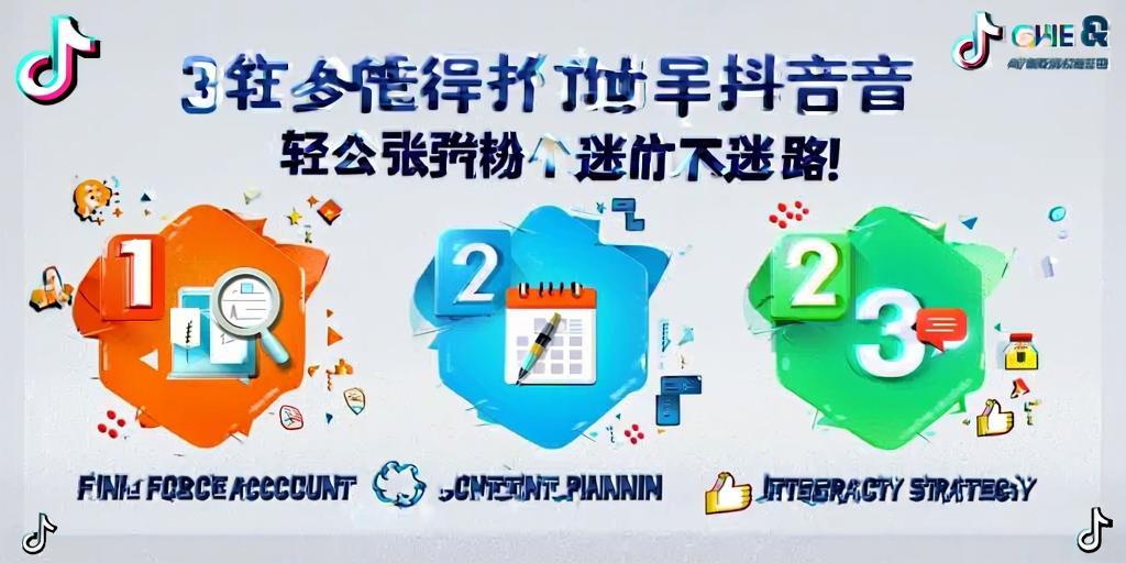 详细阅读:3步搞定抖音账号定位策略,轻松涨粉不迷路! 3步搞定抖音账号定位策略,轻松涨粉不迷路!