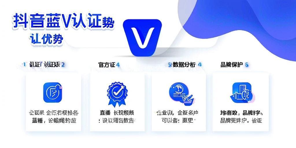 详细阅读:抖音蓝V认证有哪些优势?企业账号必看! 抖音蓝V认证有哪些优势?企业账号必看!