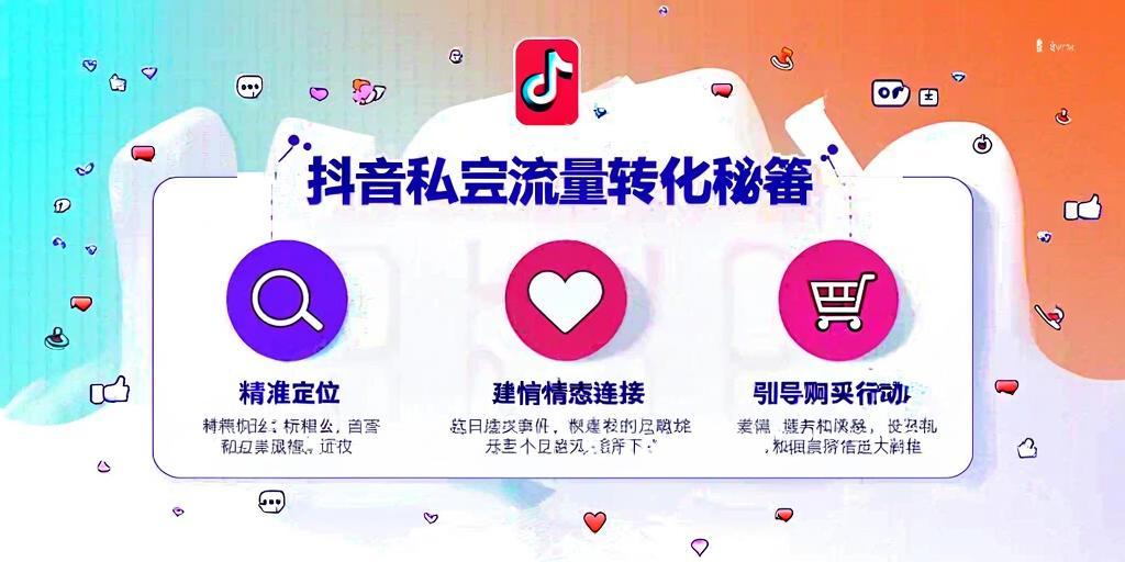详细阅读:抖音私域流量转化秘籍,3步让你的粉丝变成忠实客户 抖音私域流量转化秘籍,3步让你的粉丝变成忠实客户